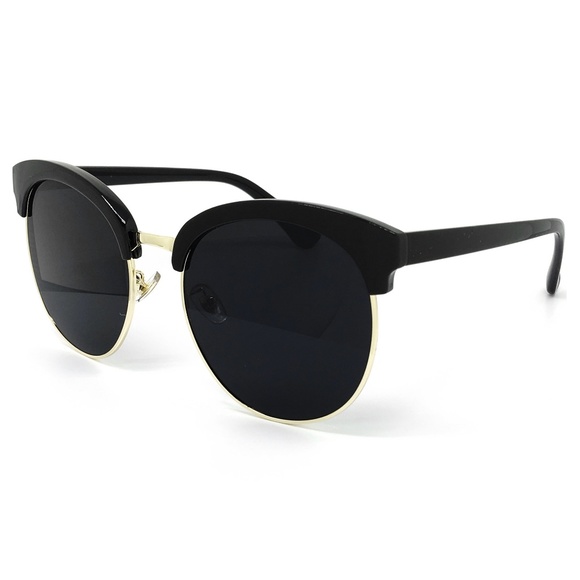 O2 Eyewear 97018XXL Mirror Flat Sunglasses (BBK) - Picture 3 of 8